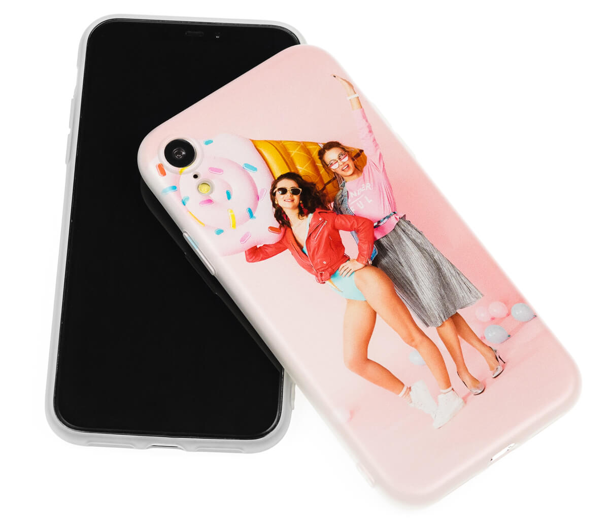 Cover iPhone xr morbida personalizzata