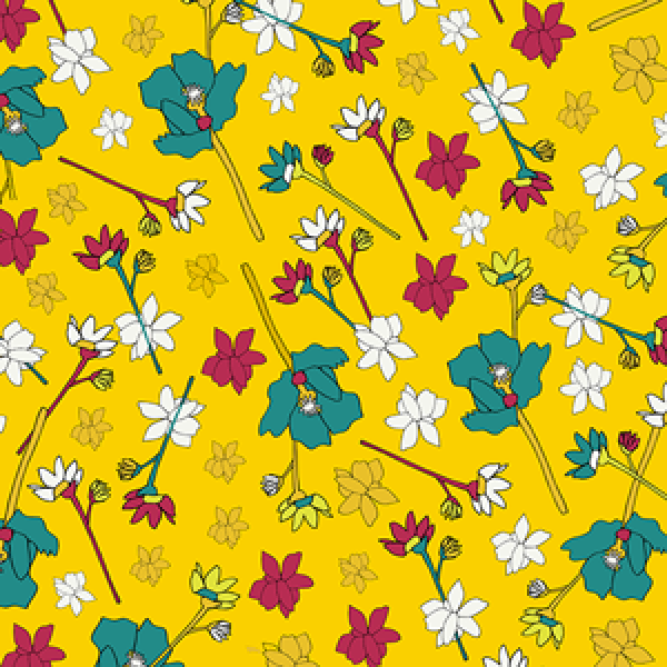 nava fiori colorati