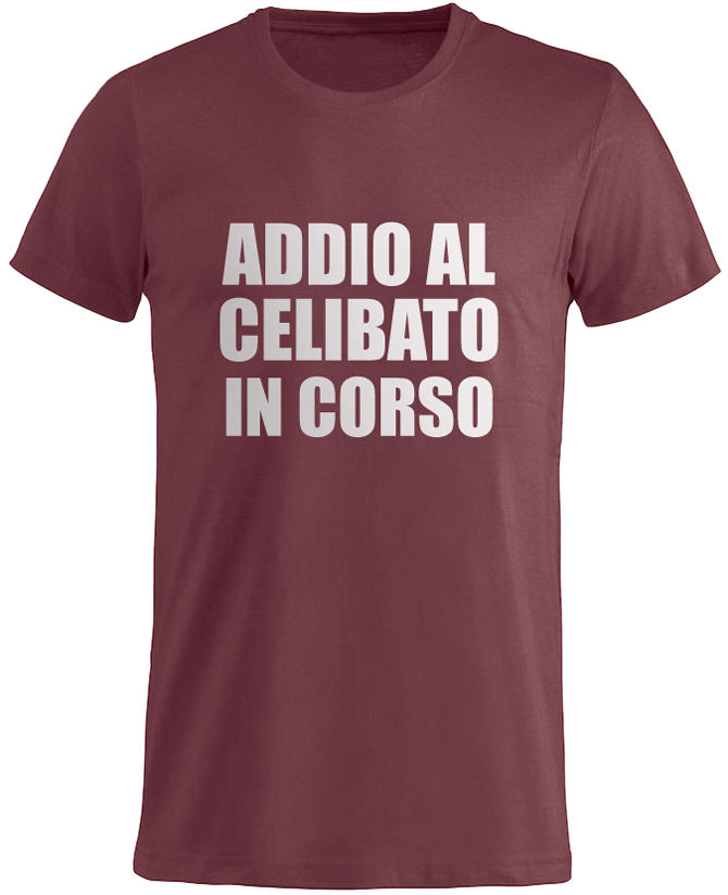 T-shirt personalizzate basic uomo con testo